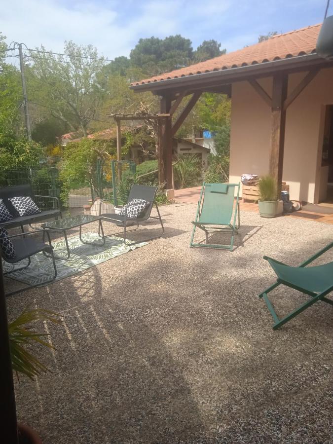 Maison Au Dessus Du Lac De Biscarrosse Exterior foto